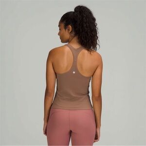 Lululemon Cool Racerback Tank Top Shorter Length•Cacao🤎Nulu